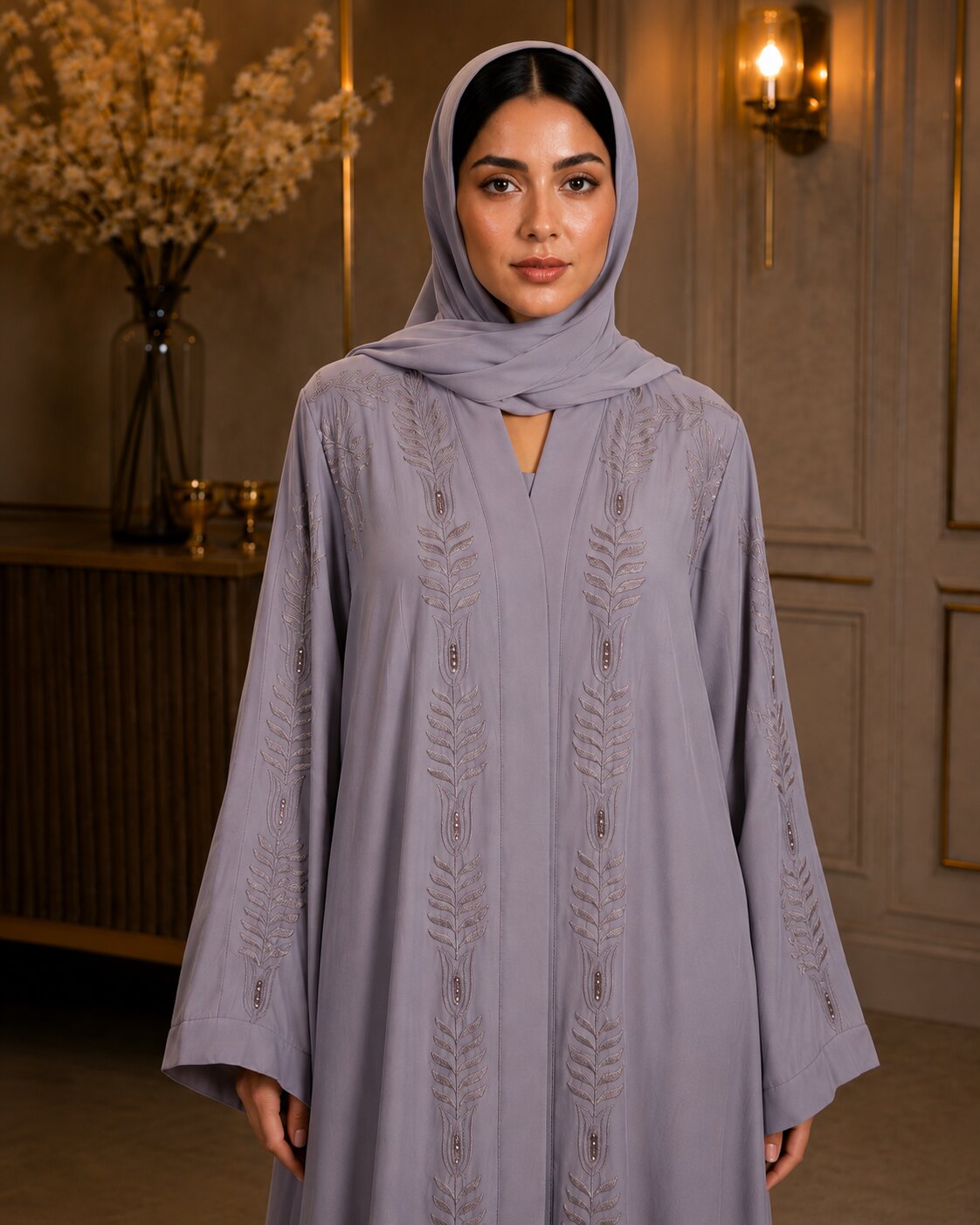 Soraya - Embroidered Abaya
