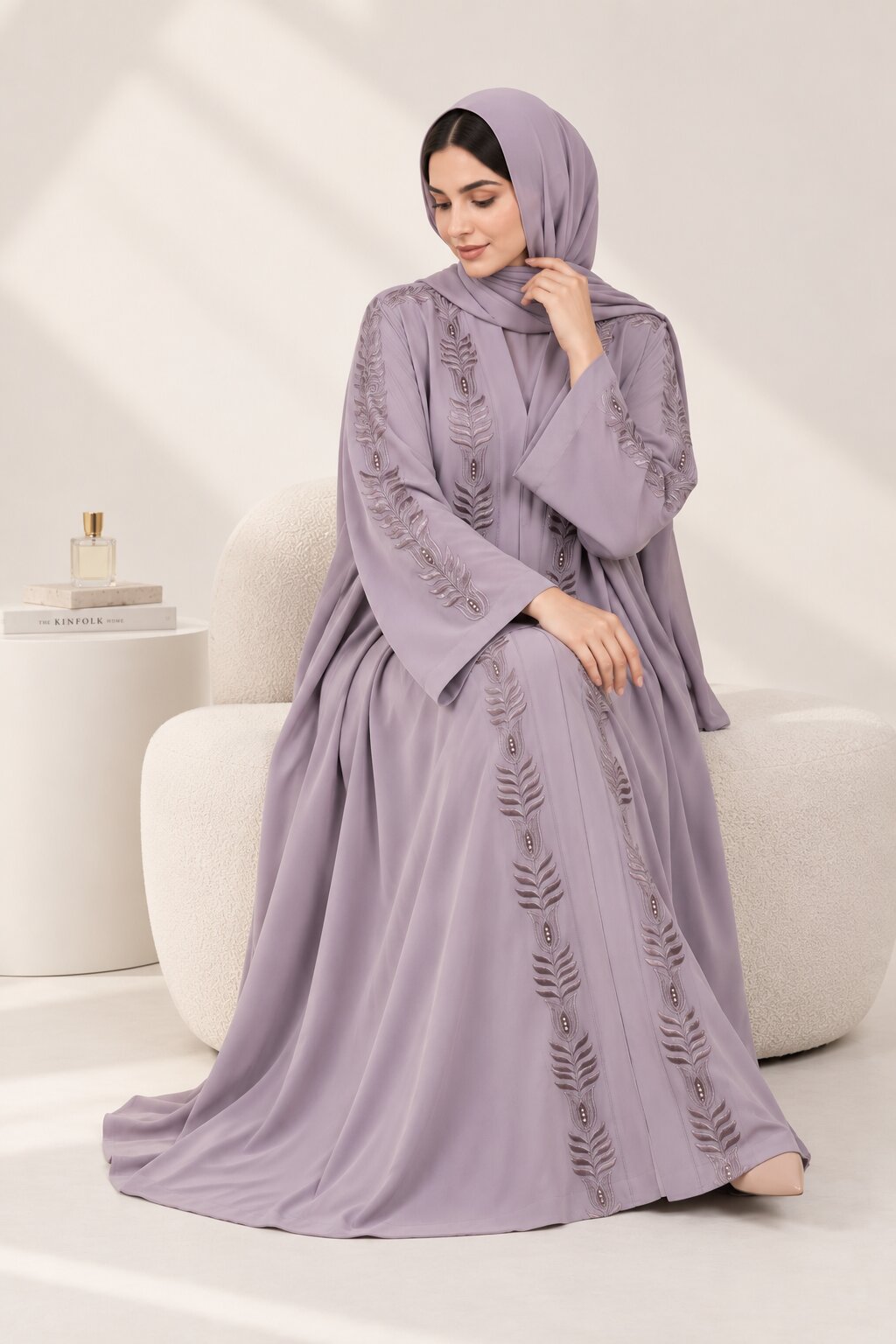 Soraya - Embroidered Abaya