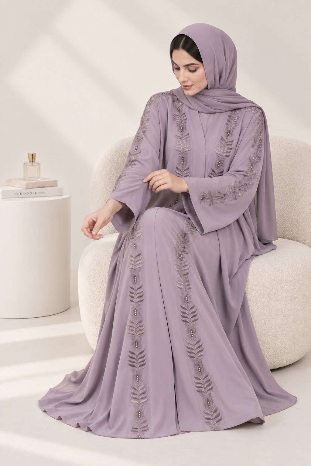 Soraya - Embroidered Abaya