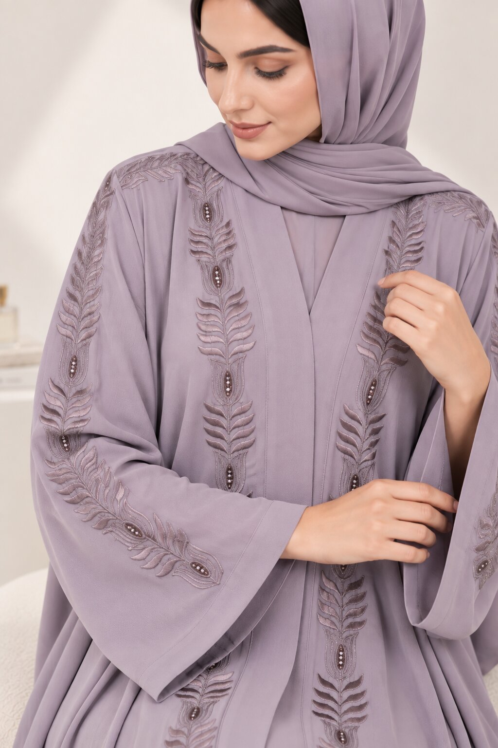 Soraya - Embroidered Abaya