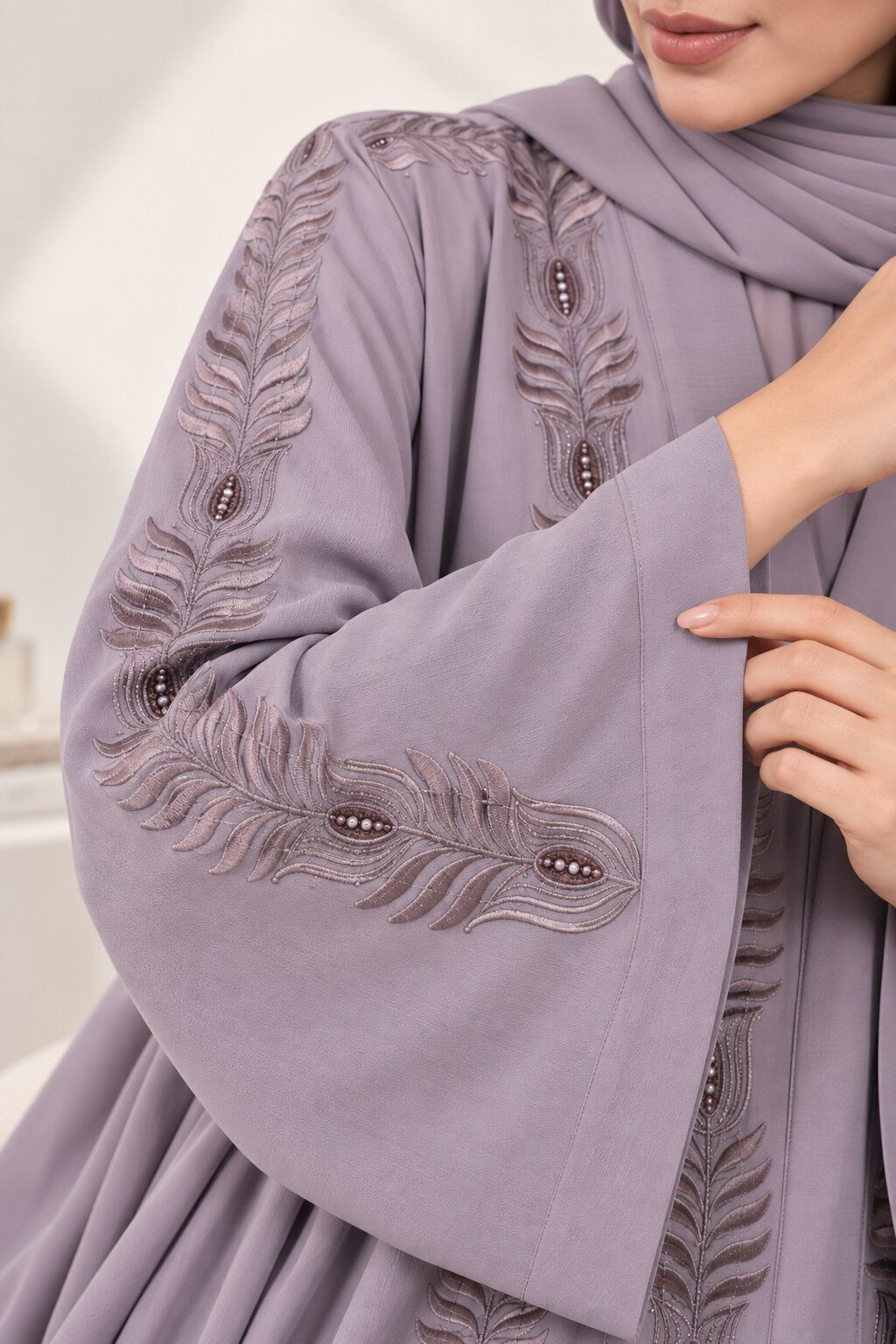 Soraya - Embroidered Abaya