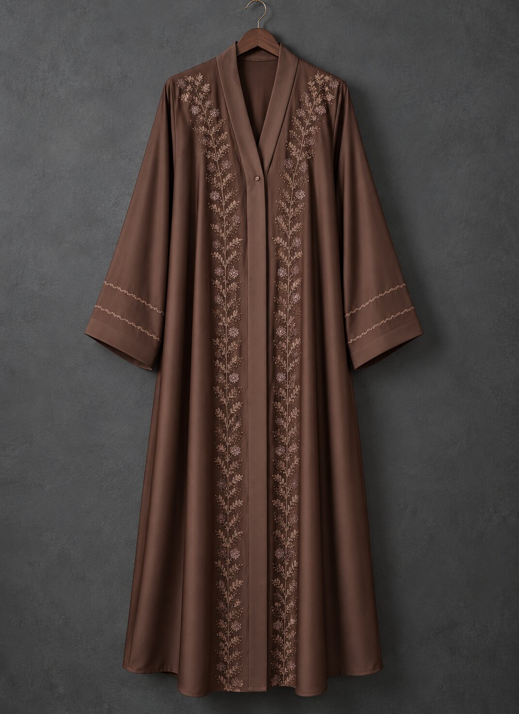 Velvessa – Embroidered Abaya