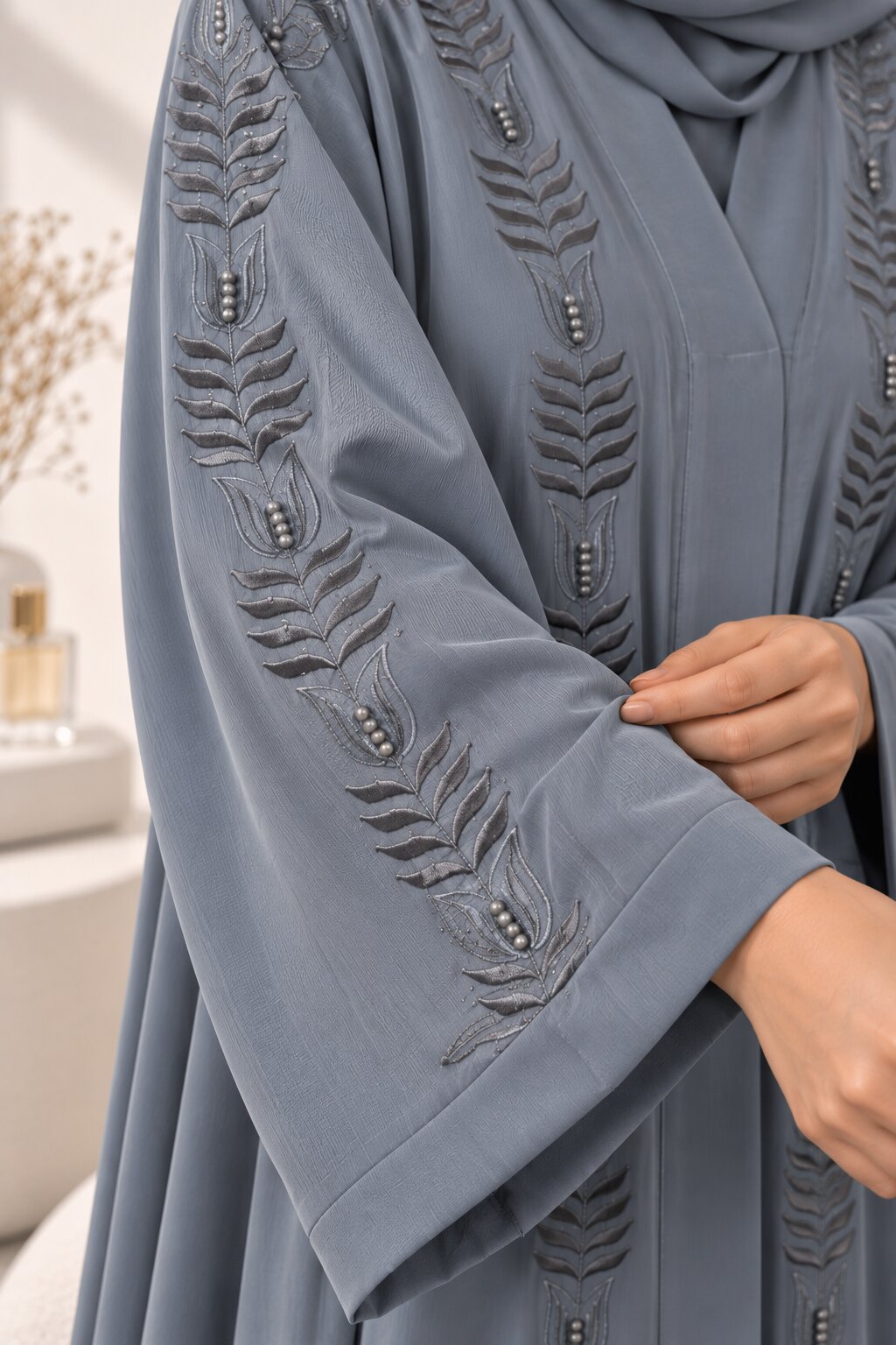 Zariya - Embroidered Abaya