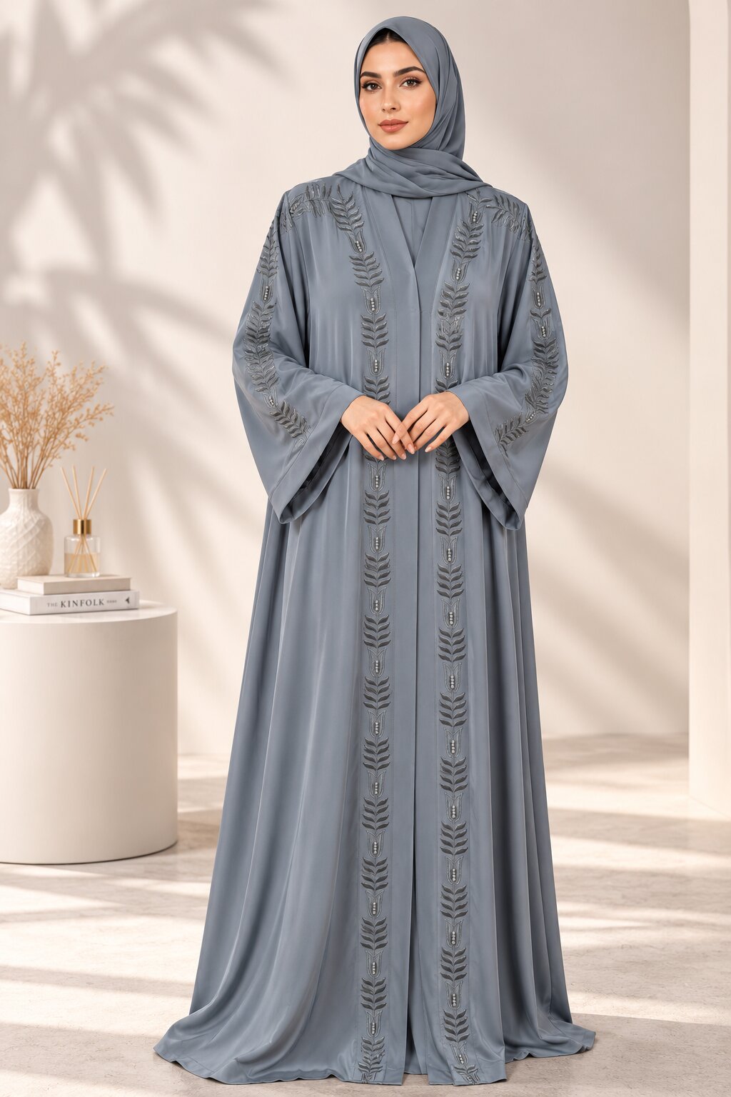 Zariya - Embroidered Abaya