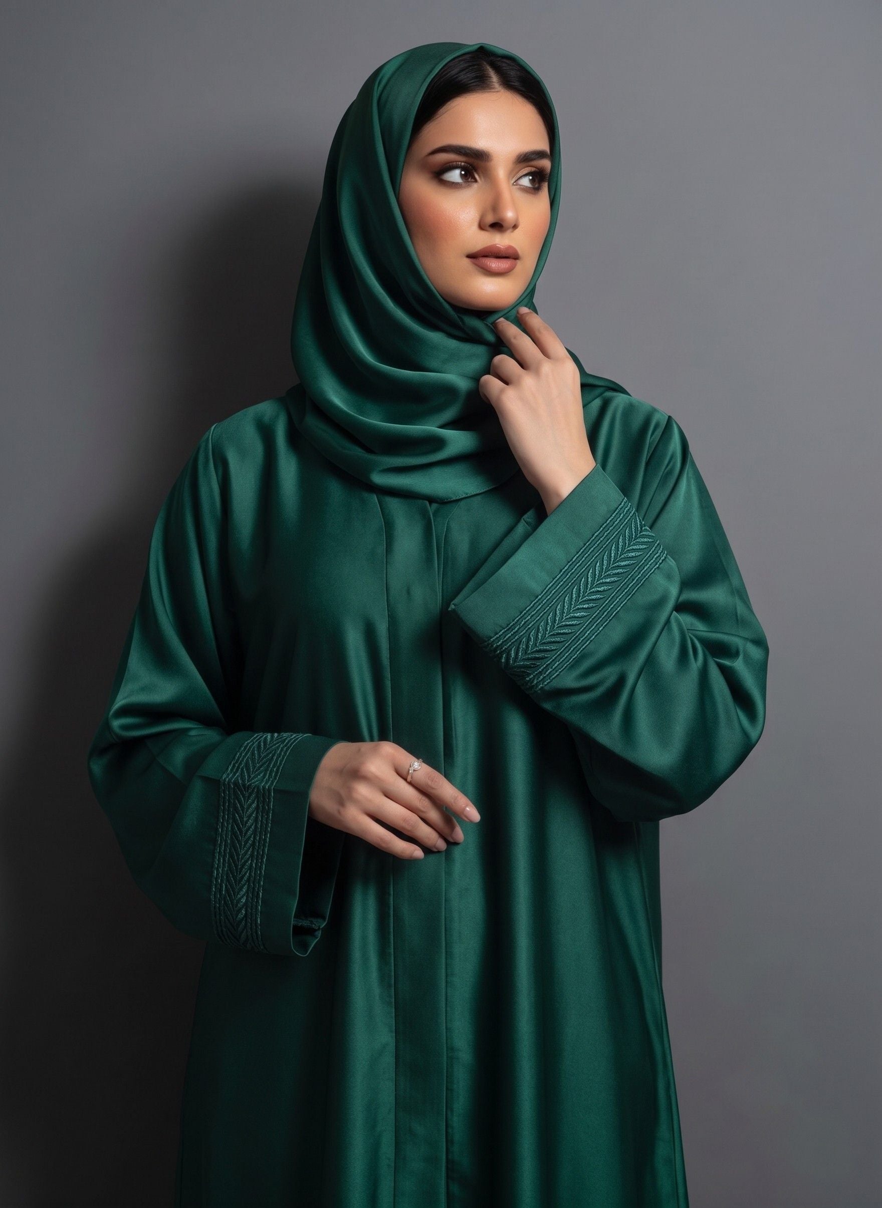 Zehara – Embroidered Abaya