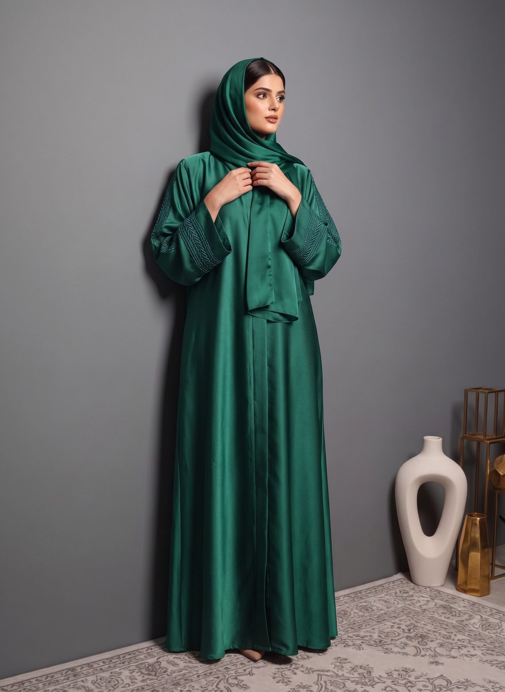 Zehara – Embroidered Abaya